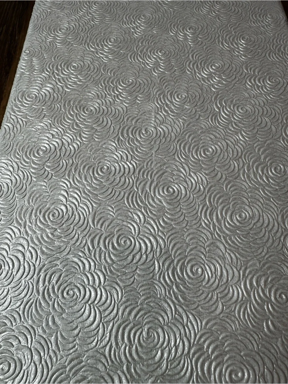 Elegant white Embossed Gift Box - Decorative Party Supply